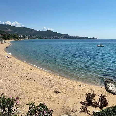 Irini Seaside Apartment Palaiontsiflikion Bagian luar foto
