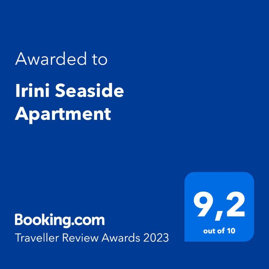 Irini Seaside Apartment Palaiontsiflikion Bagian luar foto