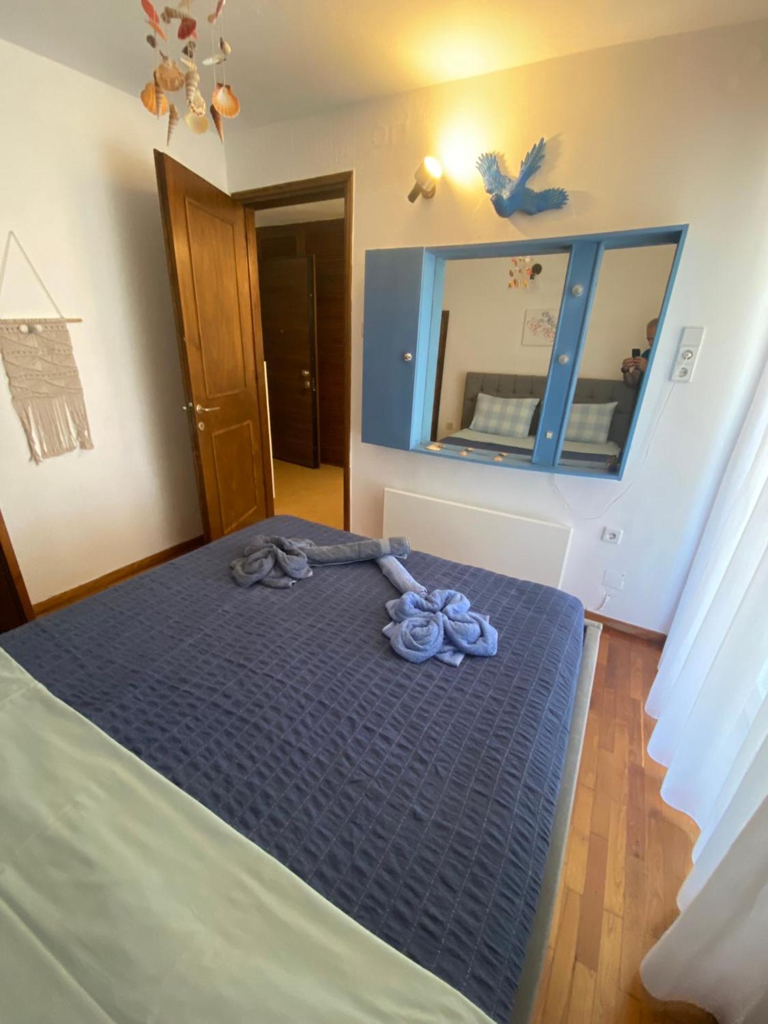 Irini Seaside Apartment Palaiontsiflikion Bagian luar foto